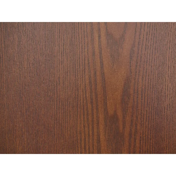 Table de salle à manger extensible LARTO Frêne foncé 180/220 cm 90 cm