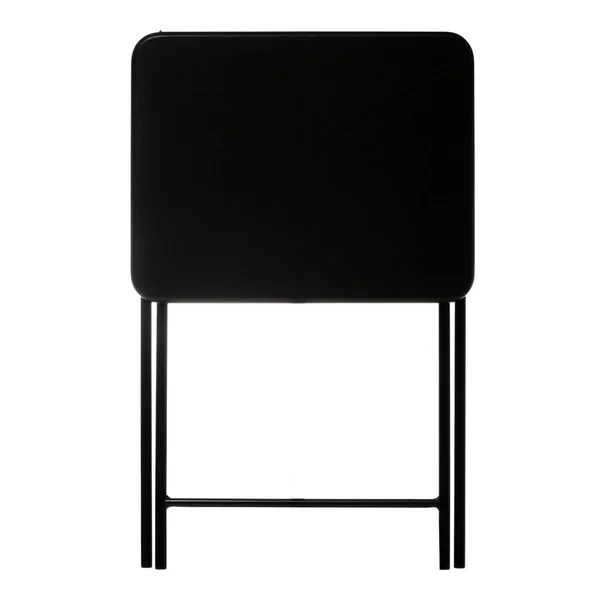 TABLE PLIANTE 48X38CM NOIR H.64CM