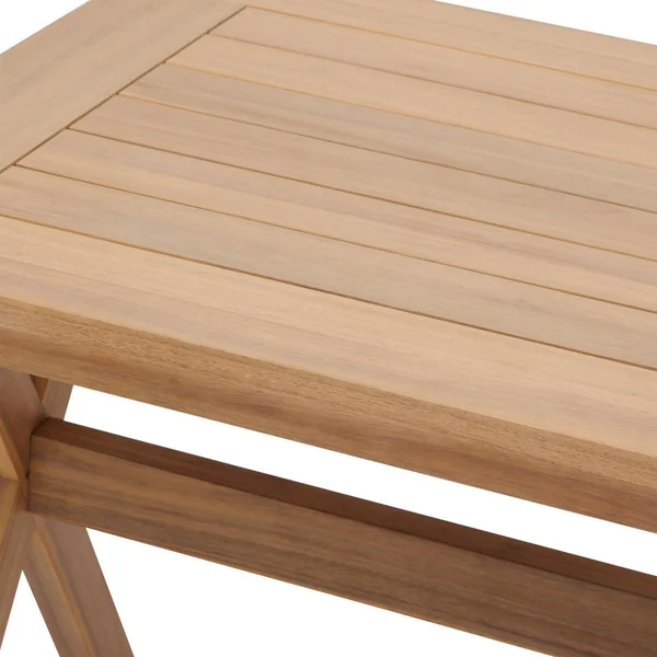 TABLE XENIA FIXE CARRE ACACIA 2 PLACES