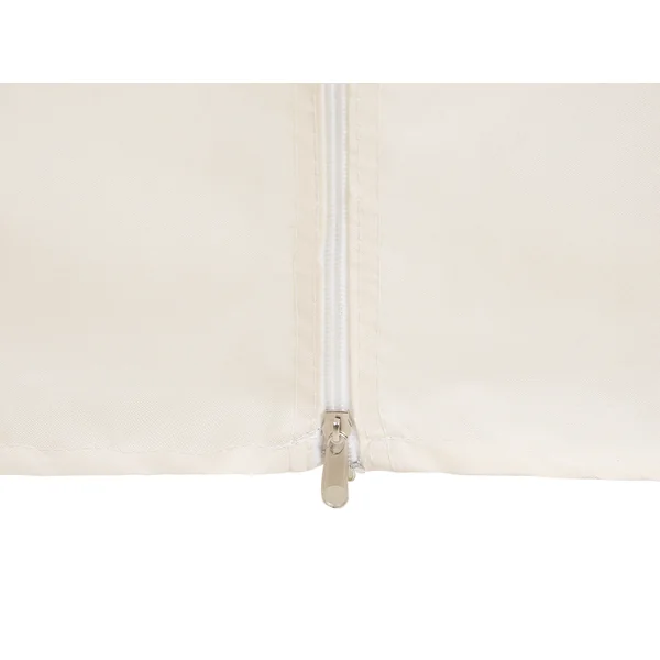 Tonnelle de jardin PORTEL Métal 350 cm 350 cm Beige