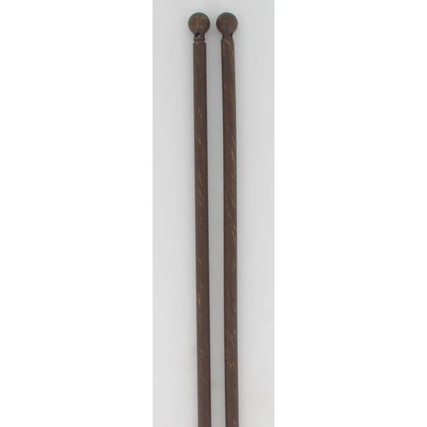 TRINGLE VITRAGE RONDE EXTENSIBLE D7 60 X 80 X 2 ROUILLE