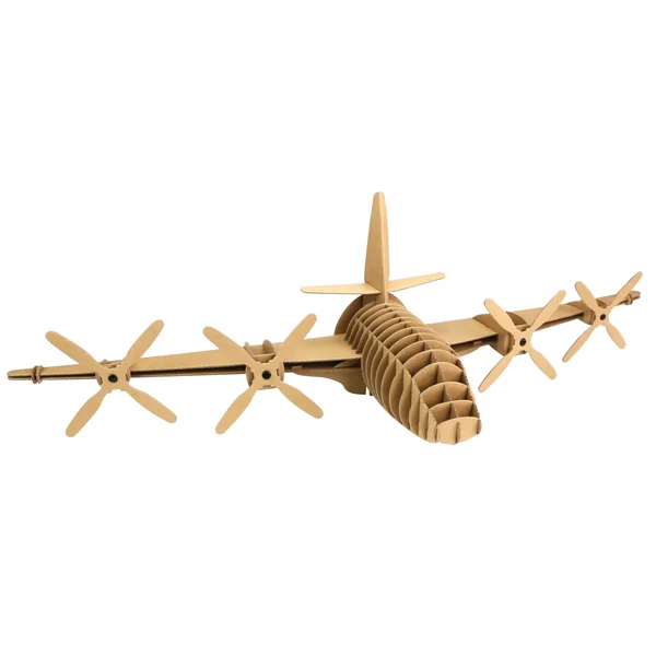 TROPHEE AVION CARTON A ASSEMBLER 78 X 20 X 28 CM