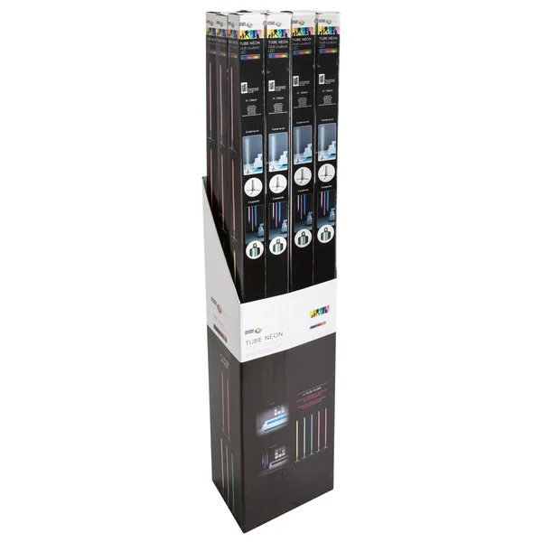 TUBE NEON LED MULTICOLORE H.134CM