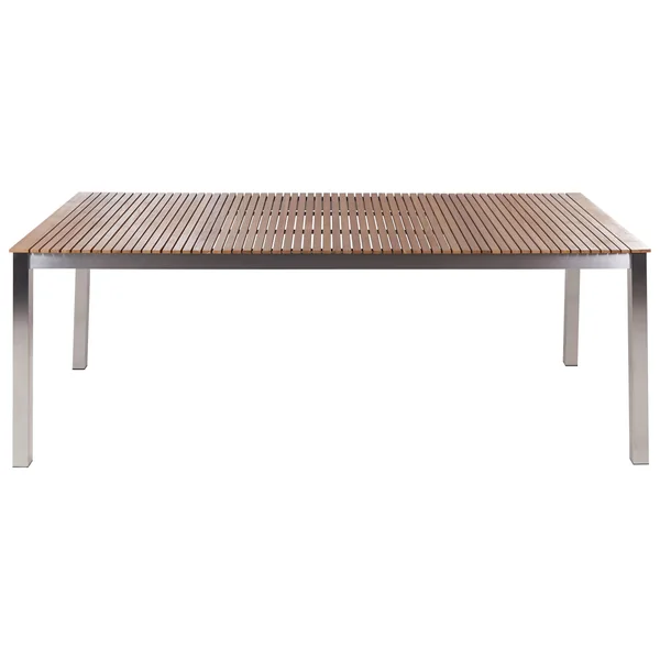 Tuin eettafel VIAREGGIO 200 cm 90 cm Gecertificeerd teakhout Bruin