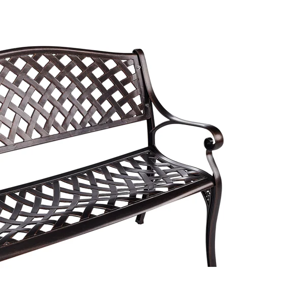 Tuinbank STAGGIA 104 cm Metaal Bruin