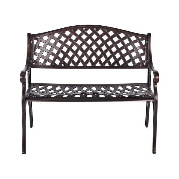 Tuinbank STAGGIA 104 cm Metaal Bruin