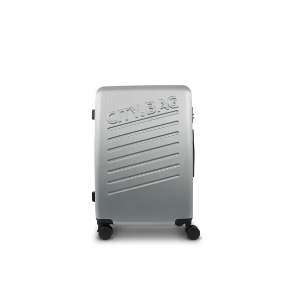 VALISE CITY BAG SYDNEY COLORIS ARGENTE 41X60X25CM