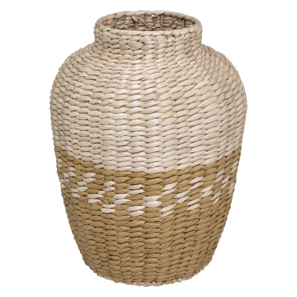 VASE NATUREL BICOLORE CARMEN D.25X32CM