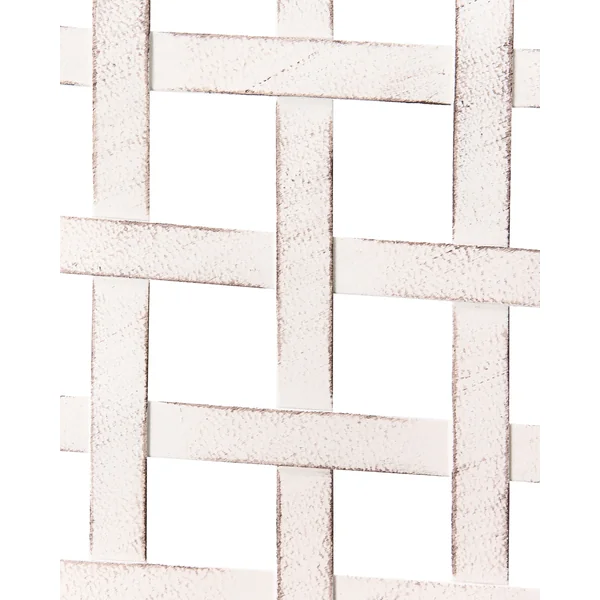 Étagère à 3 niveaux TEQUENDAMA Métal Blanc Pliant